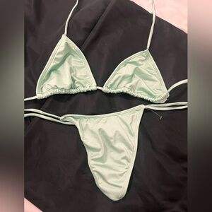 Mint Green Bikini Set
